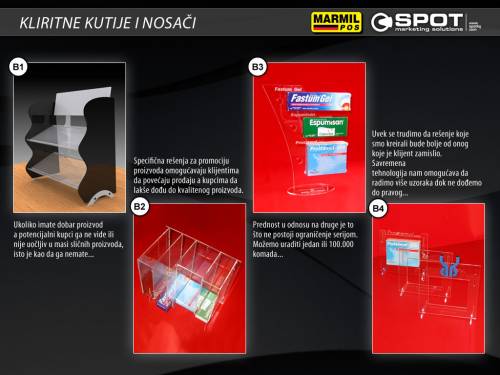 Kliritne kutije i nosaci