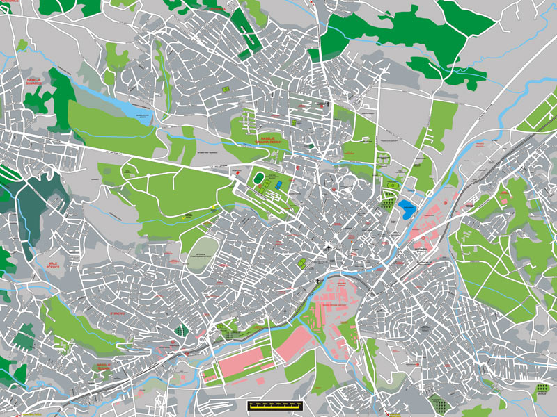 mapa kragujevca